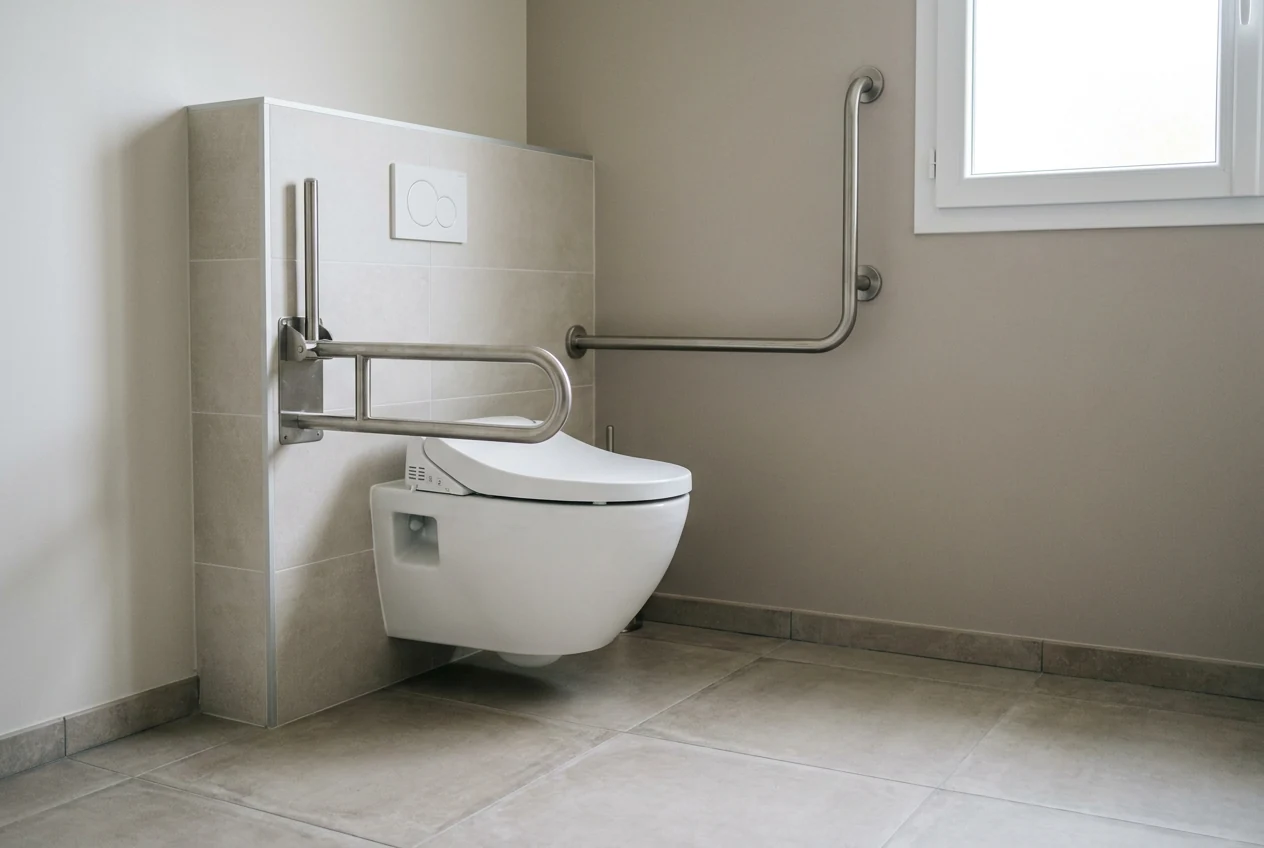 Normes WC PMR à Jacou