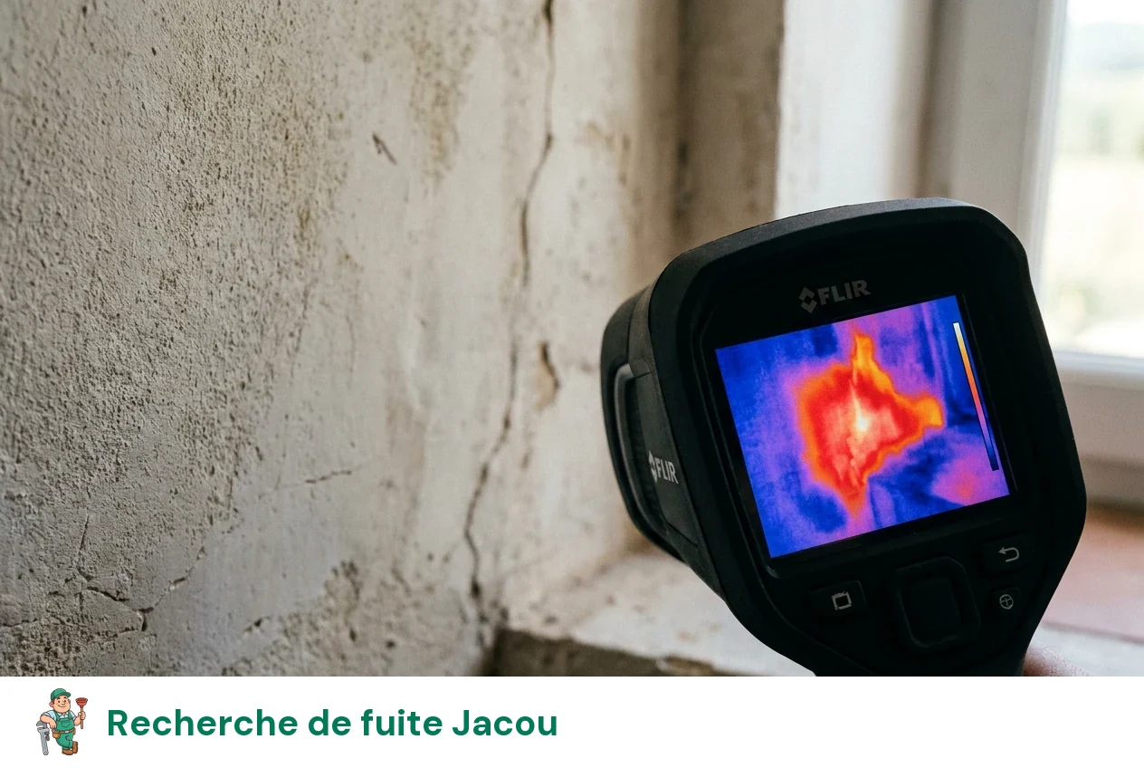 Recherche de fuite à Jacou