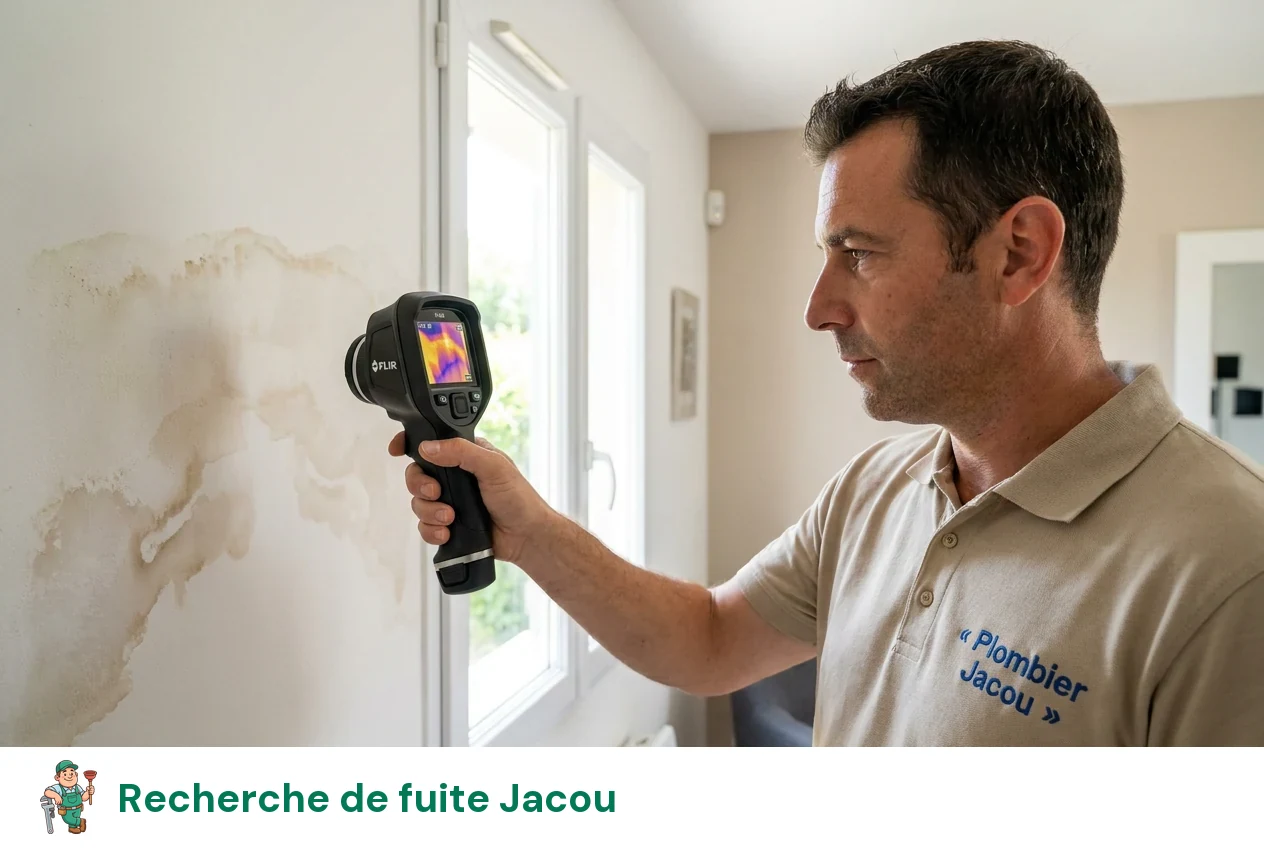Recherche de fuite à Jacou