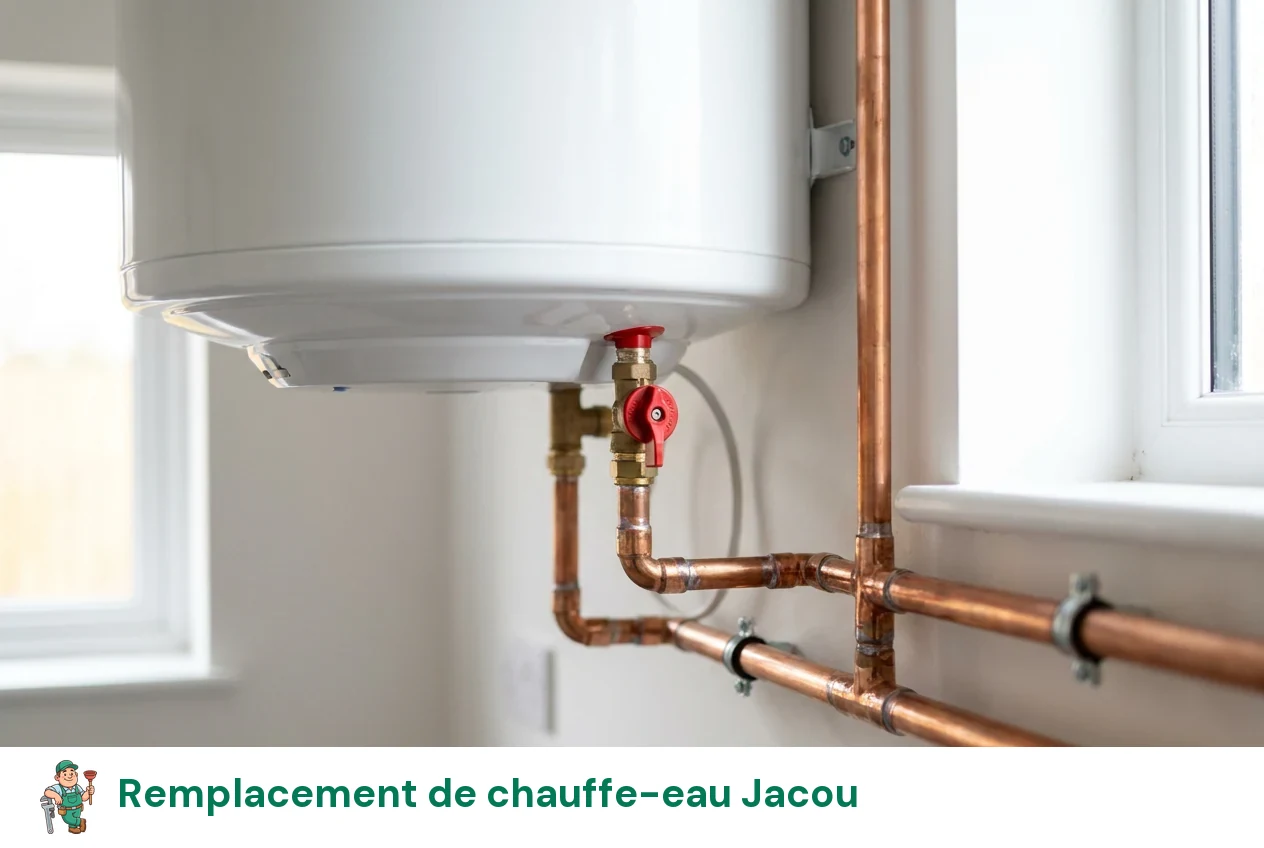 Remplacement de chauffe-eau à Jacou