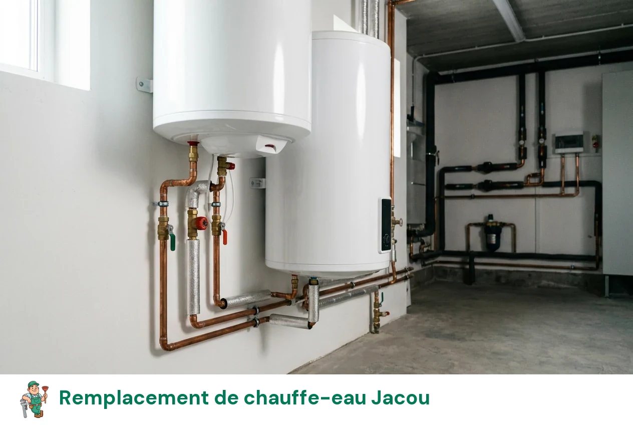 Remplacement de chauffe-eau à Jacou