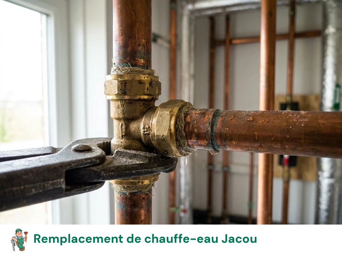 Remplacement de chauffe-eau à Jacou