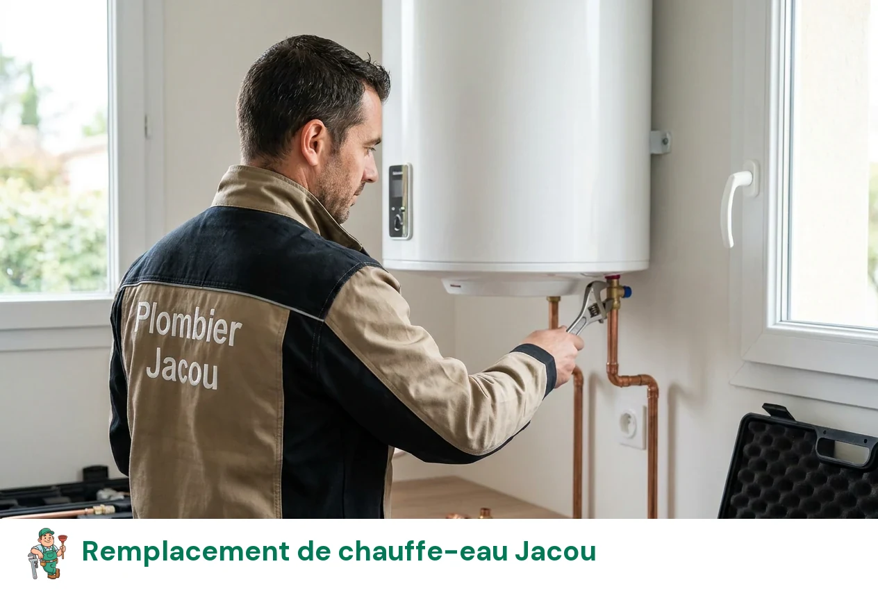 Remplacement de chauffe-eau à Jacou