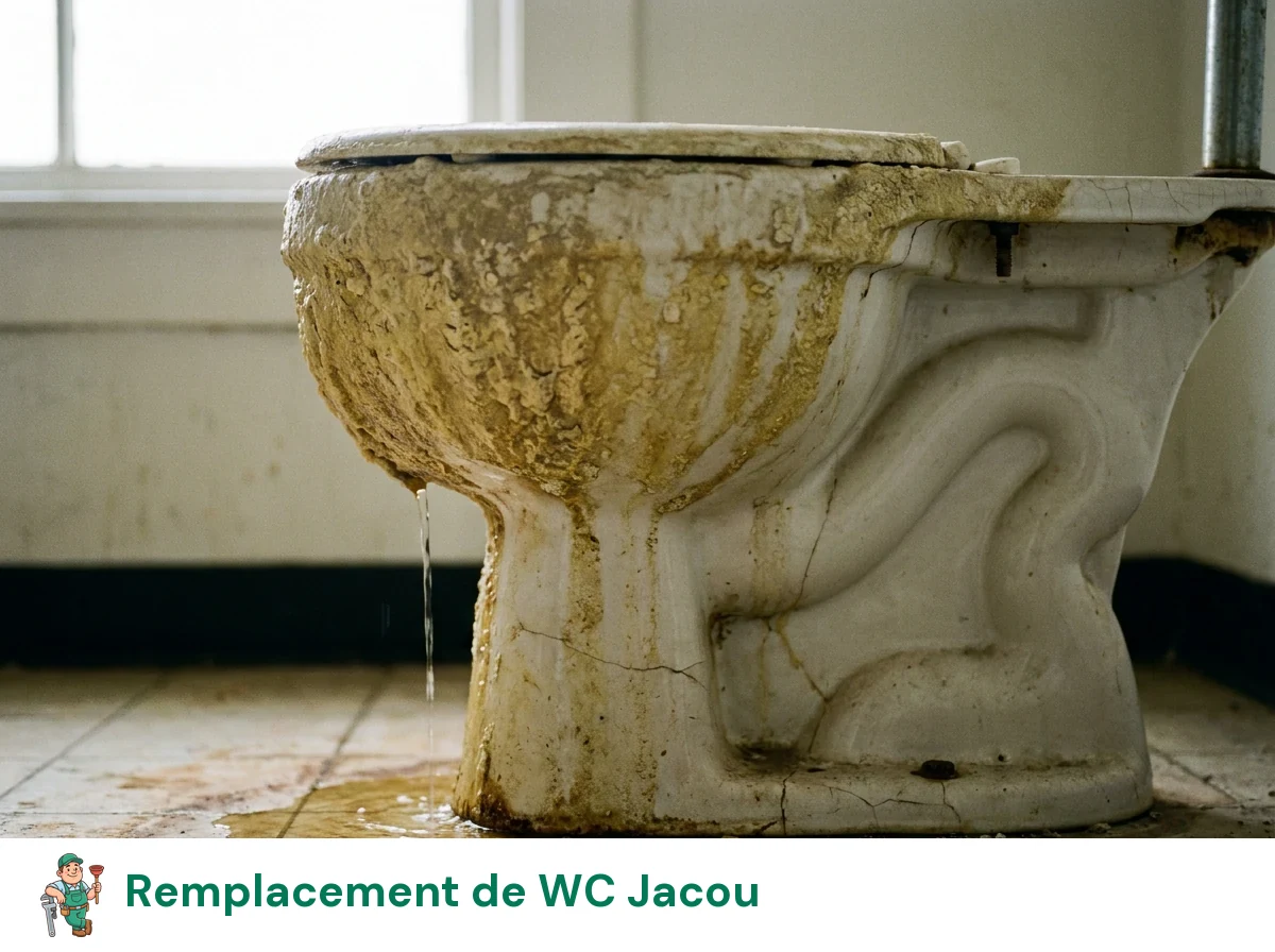 Remplacement de WC à Jacou
