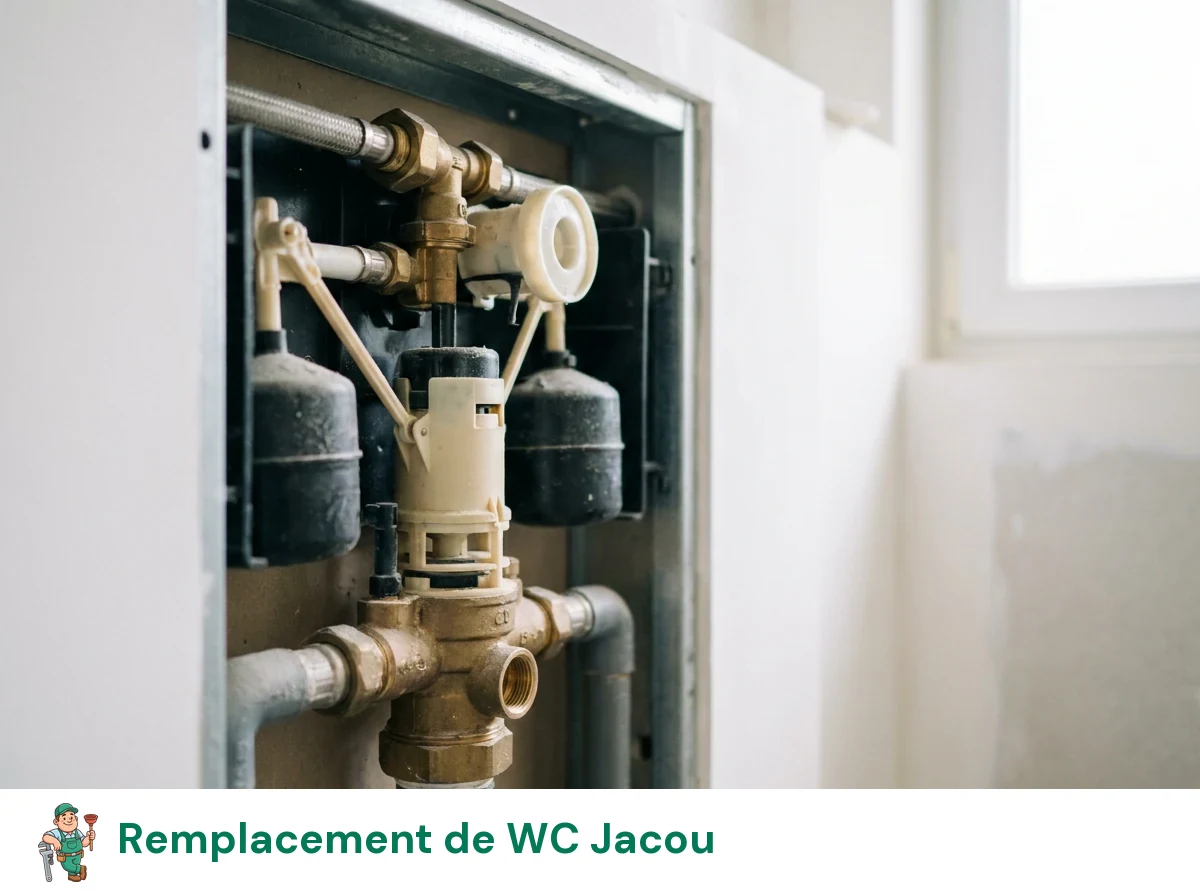 Remplacement de WC à Jacou